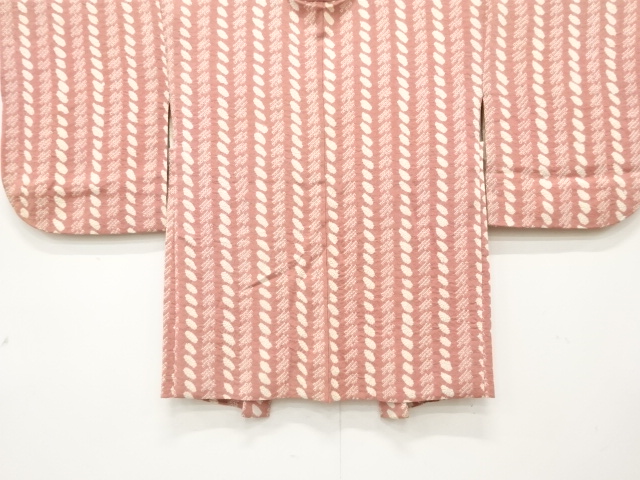 アンティーク　本総絞り　変わり縞模様　羽織